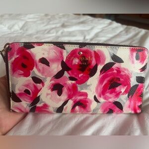Kate Spade Wallet Clutch Floral